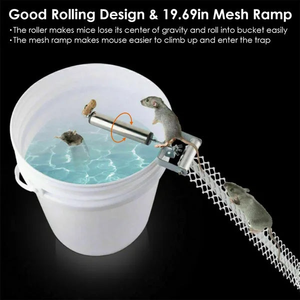 Reusable Mouse Catcher Roll Up Mouse Catcher Wooden Stick Rolling