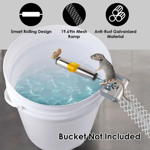 Reusable Mouse Catcher Roll Up Mouse Catcher Wooden Stick Rolling
