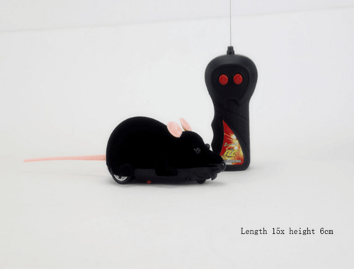 Remote Control Flocking Cat Toy - Interactive Fun For Your Feline