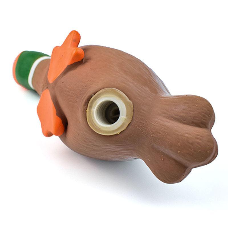 Boredom Buster Latex Duck Dog Toy