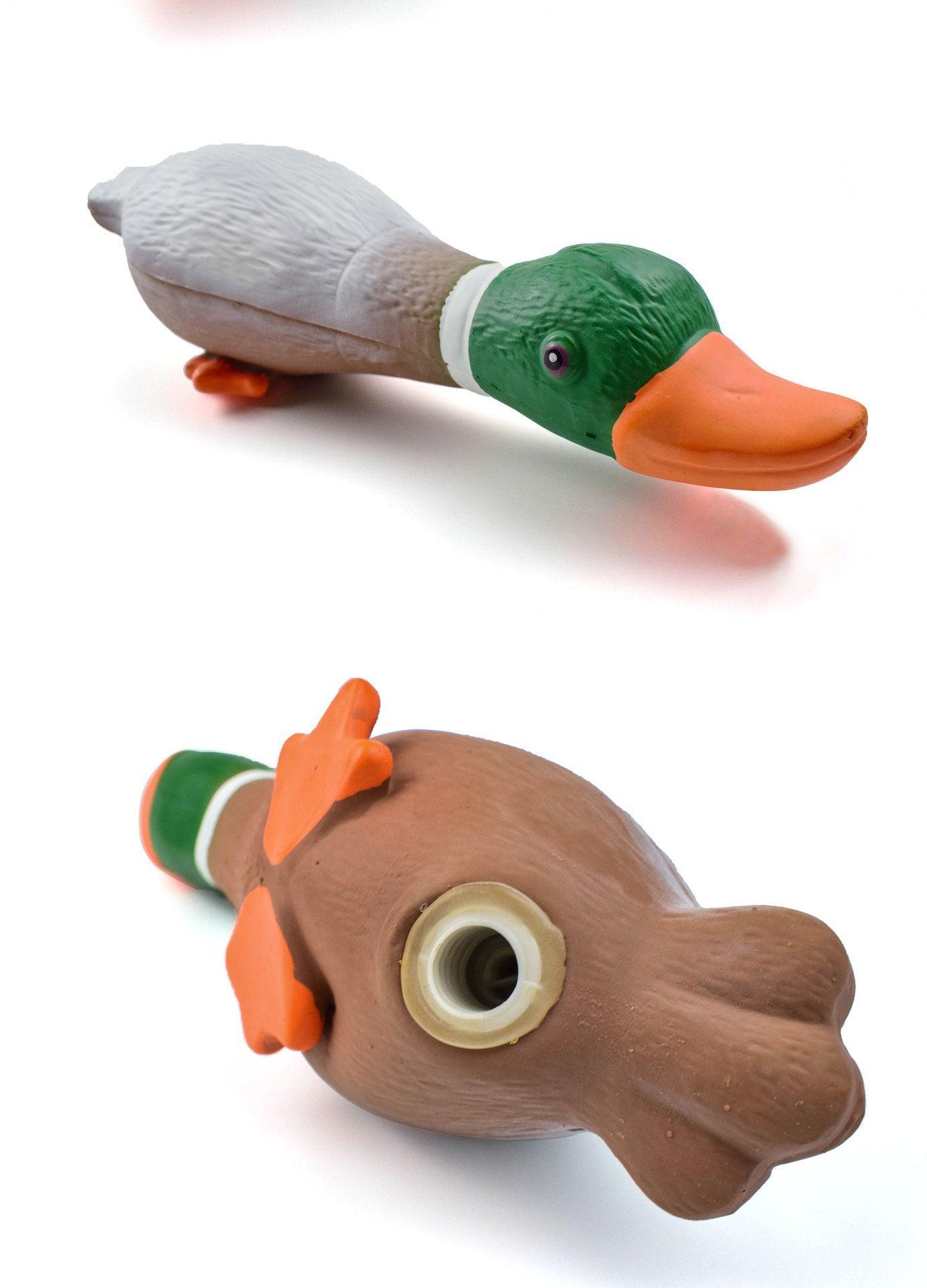 Boredom Buster Latex Duck Dog Toy